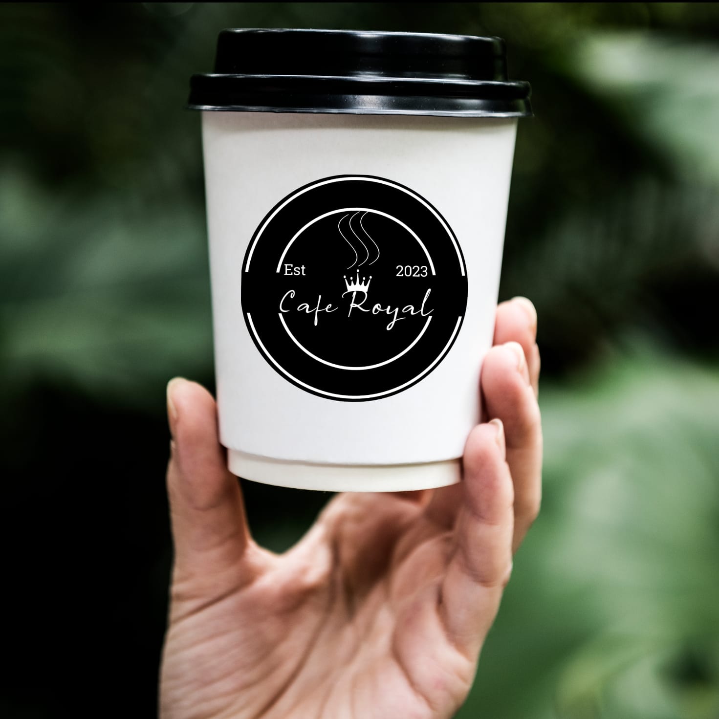 Cafe Royal Branded Cup